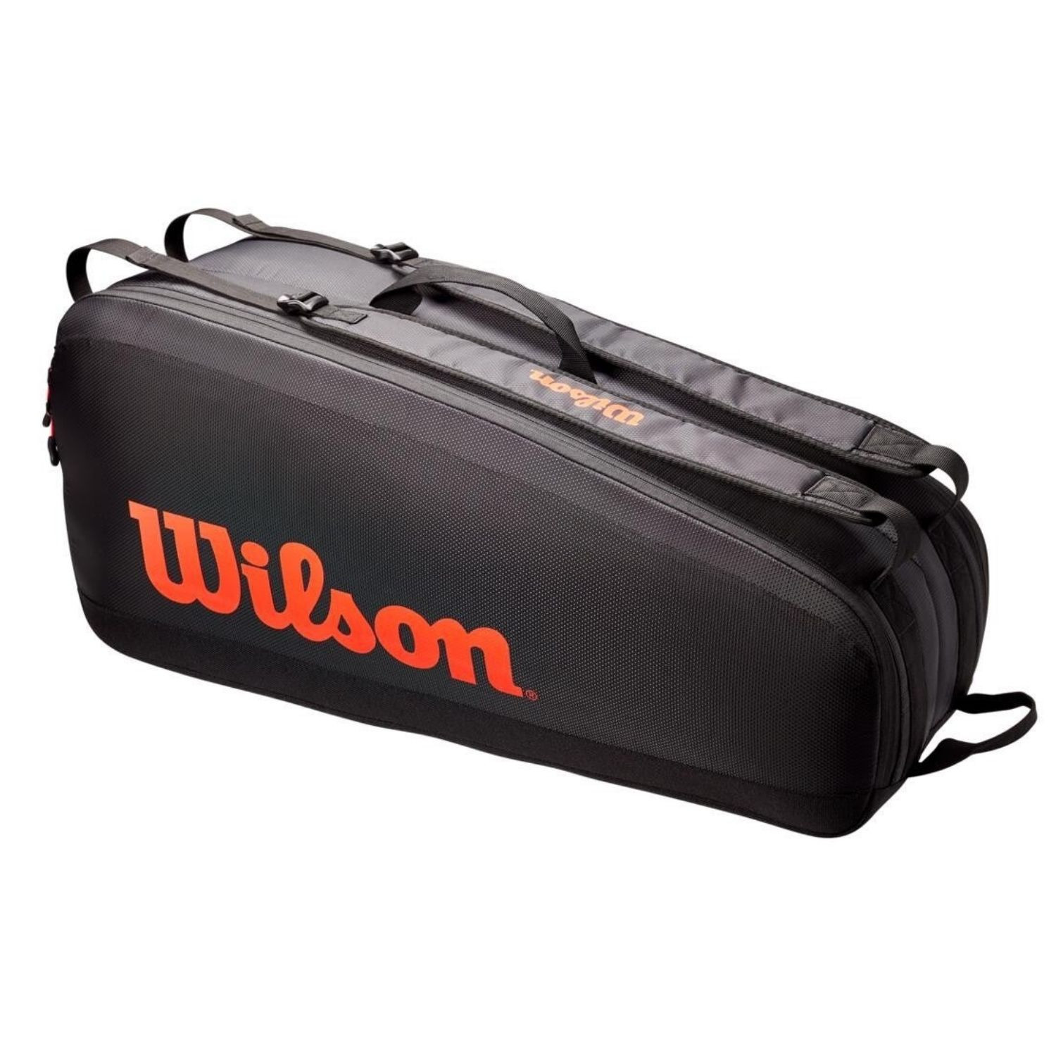 Tenisový vak WILSON Tour 6pack Red/Black - LETNÉ ŠPORTY - 2