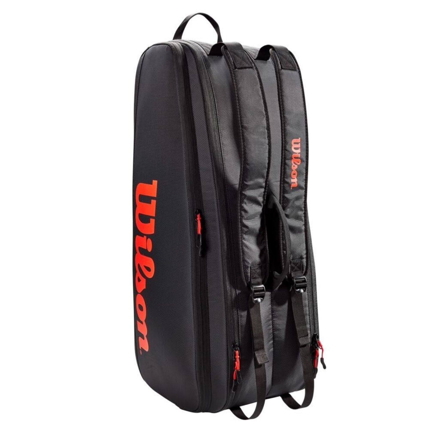 Tenisový vak WILSON Tour 6pack Red/Black - LETNÉ ŠPORTY - 3