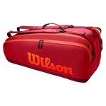 Tenisový vak WILSON Tour 6pack Maroon