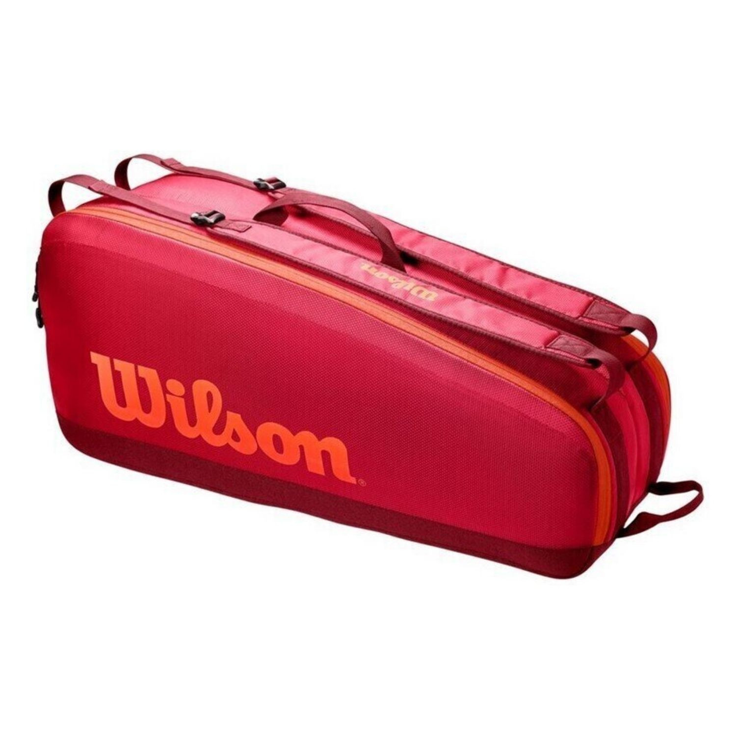 Tenisový vak WILSON Tour 6pack Maroon - LETNÉ ŠPORTY - 2