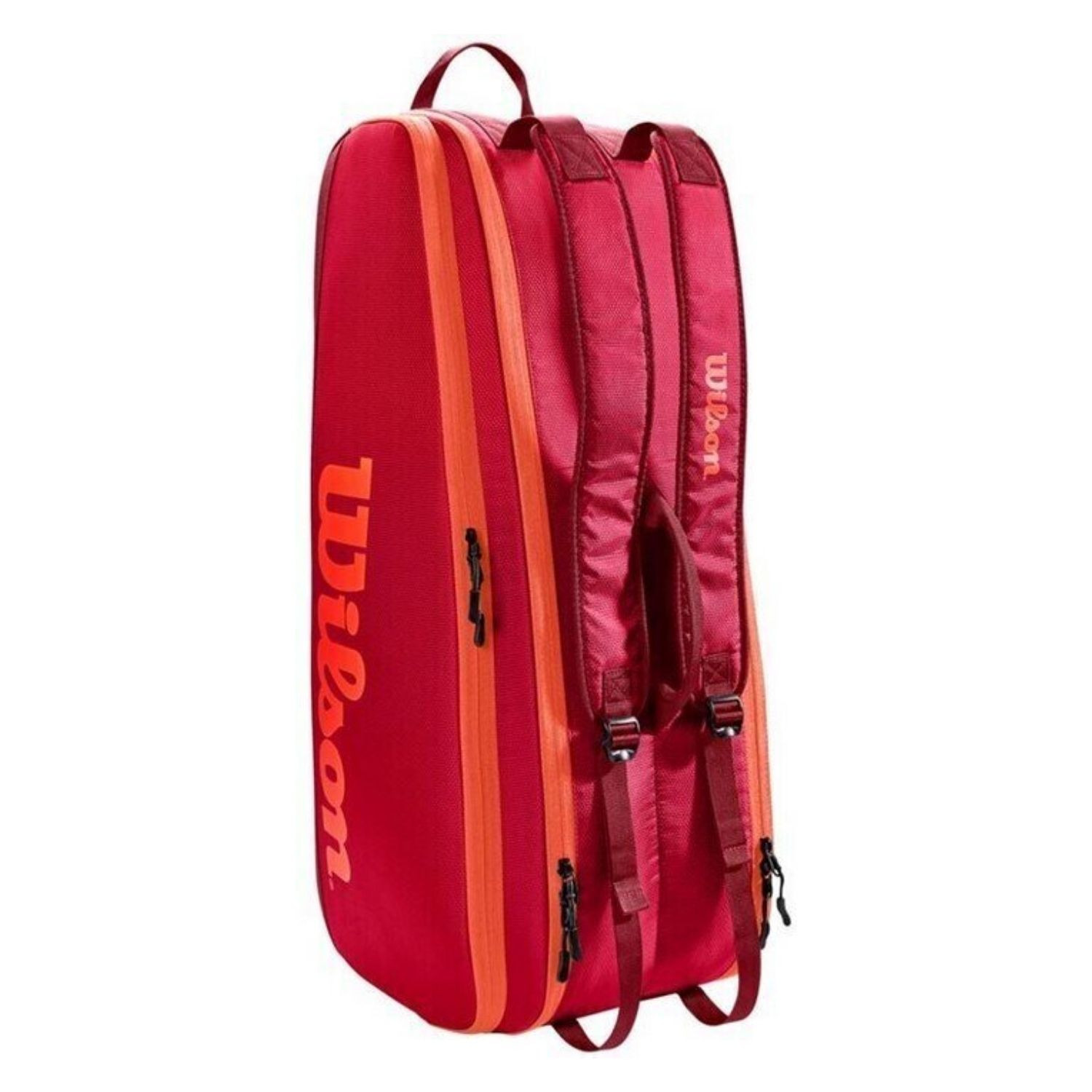 Tenisový vak WILSON Tour 6pack Maroon - LETNÉ ŠPORTY - 3