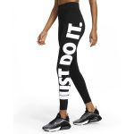 Legíny NIKE W NSW Essential HR TIGHTS Black