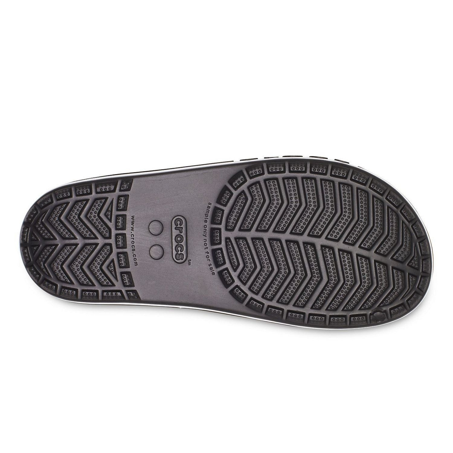 Šľapky CROCS Bayaband Slide Black/White - Šľapky a sandále - 4