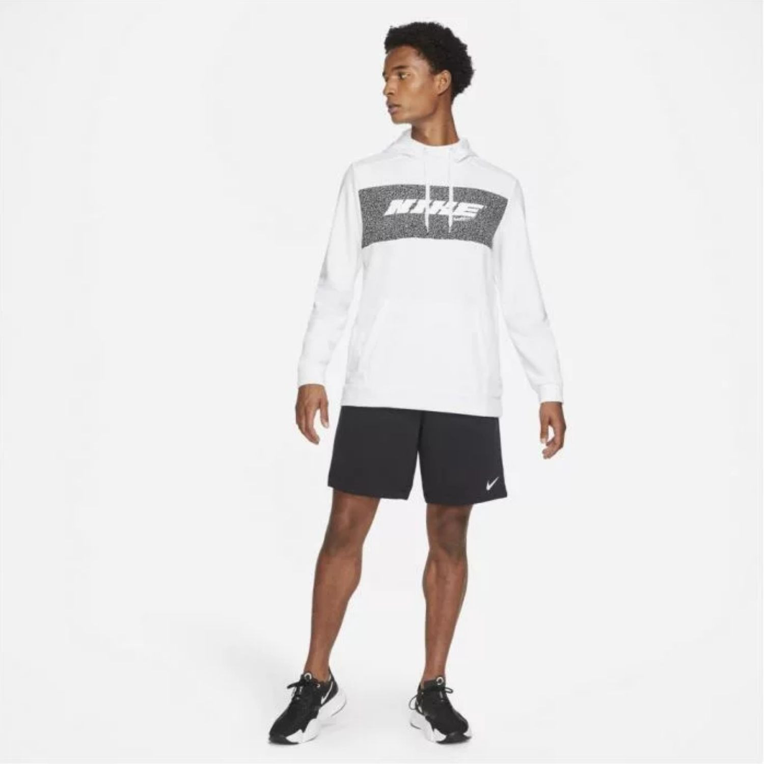 Mikina NIKE Dri-FIT Men's Pullover Tr White - Mikiny s kapucňou - 3