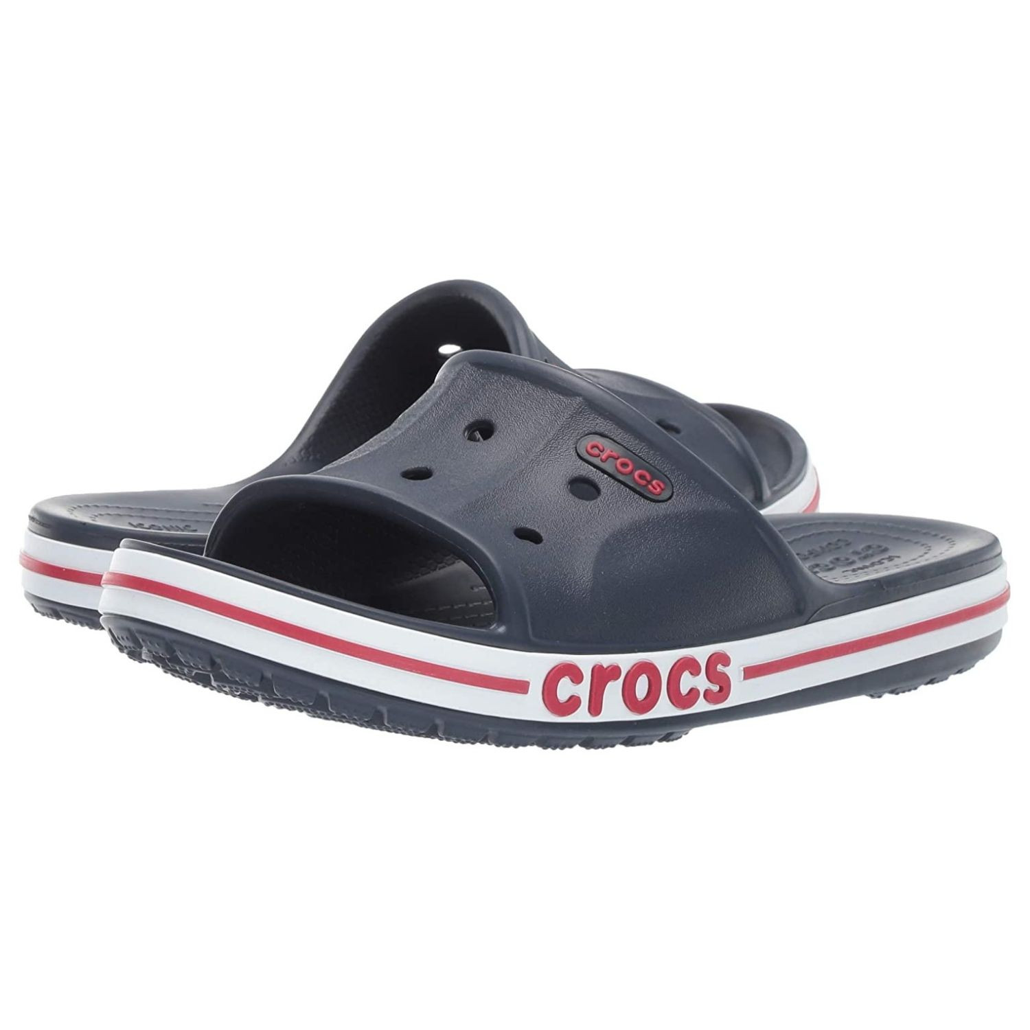 Šľapky CROCS Bayaband Slide Navy/Pepper - Šľapky a sandále - 3
