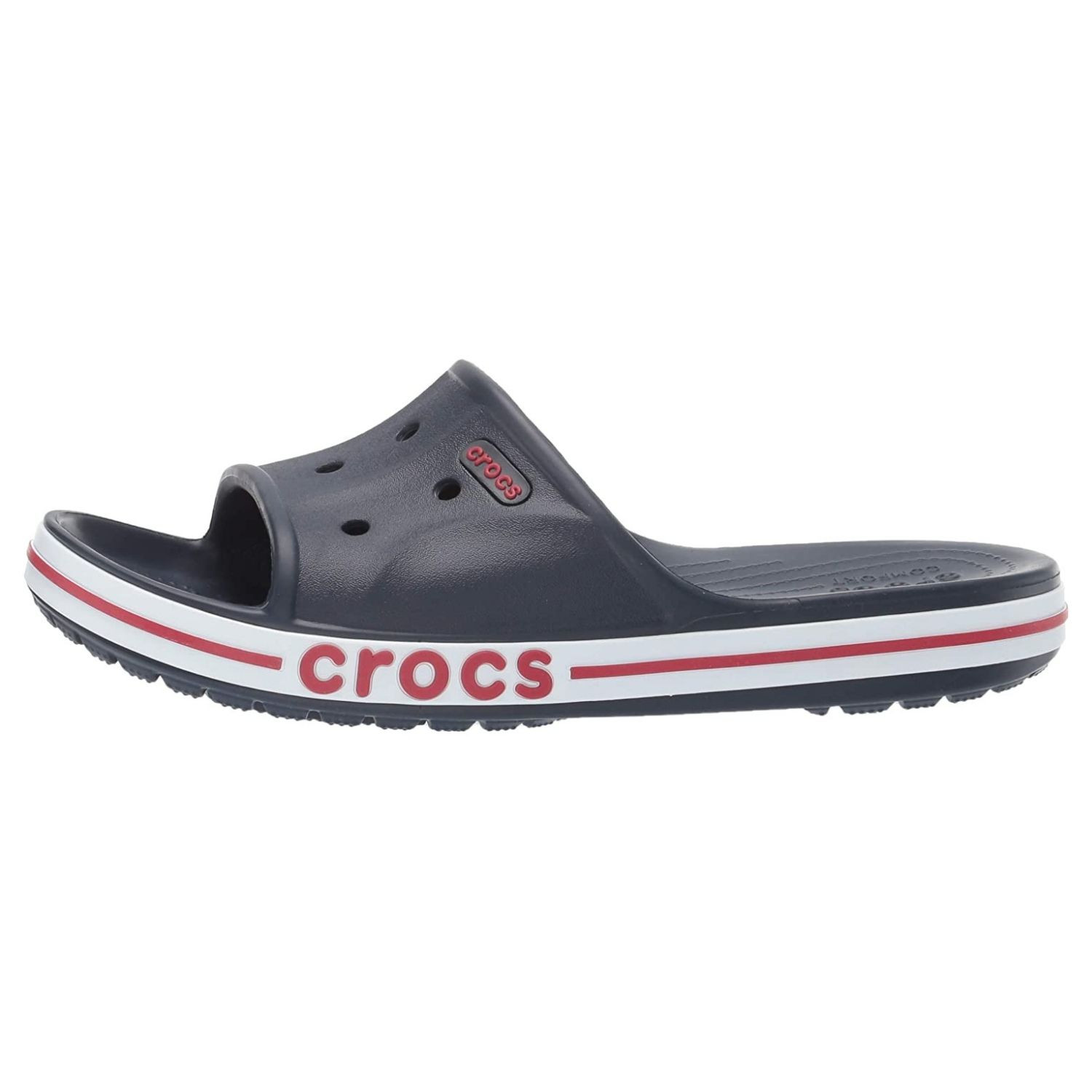 Šľapky CROCS Bayaband Slide Navy/Pepper - Šľapky a sandále - 2