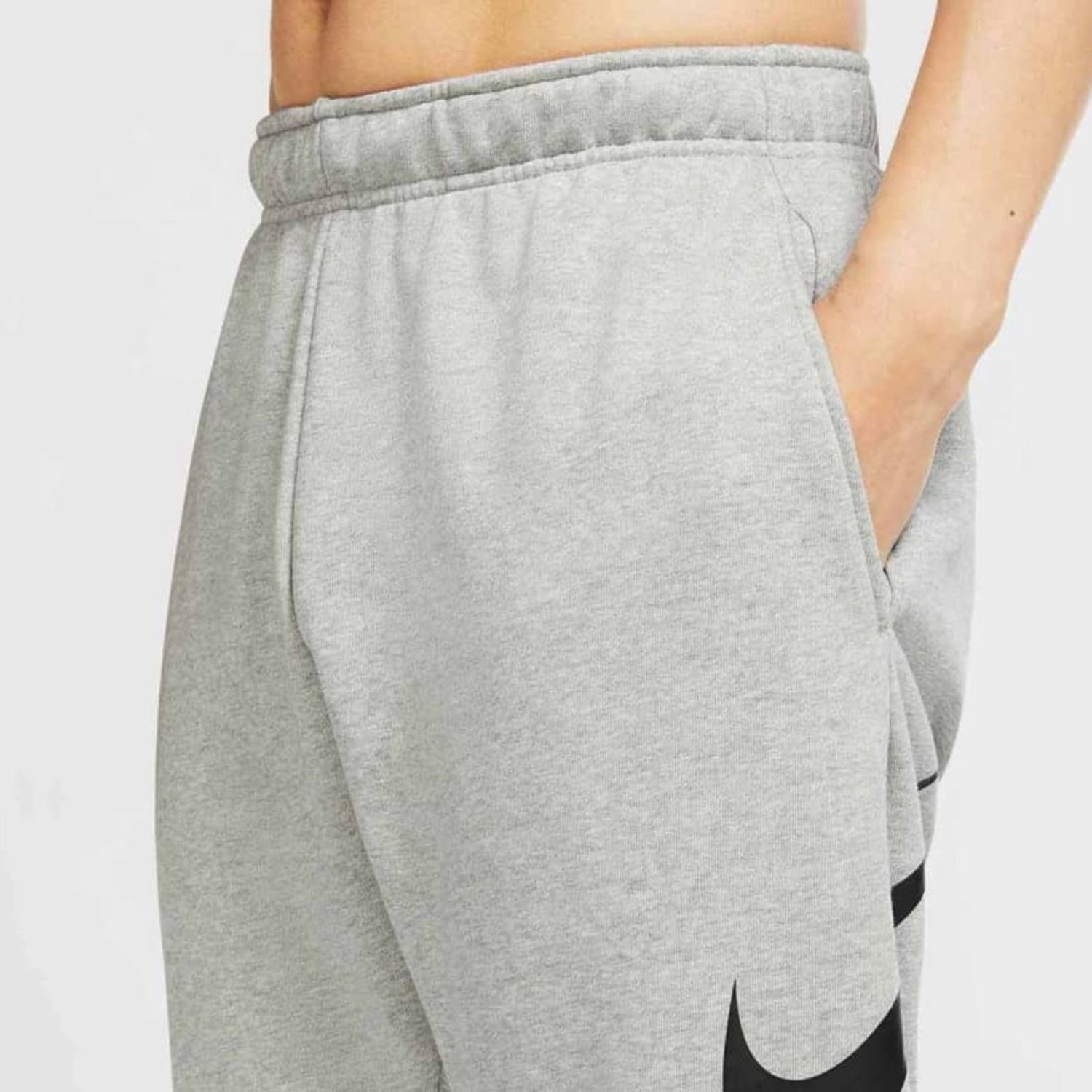 Tepláky NIKE Dri-FIT Men's Tapered Tra Grey - Tepláky - 2