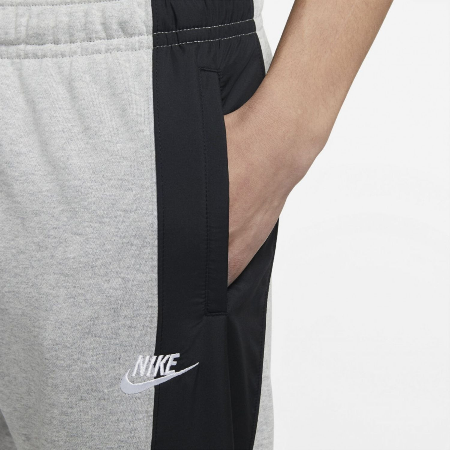 Tepláky NIKE Sportswear Men's French T Grey - Tepláky - 4