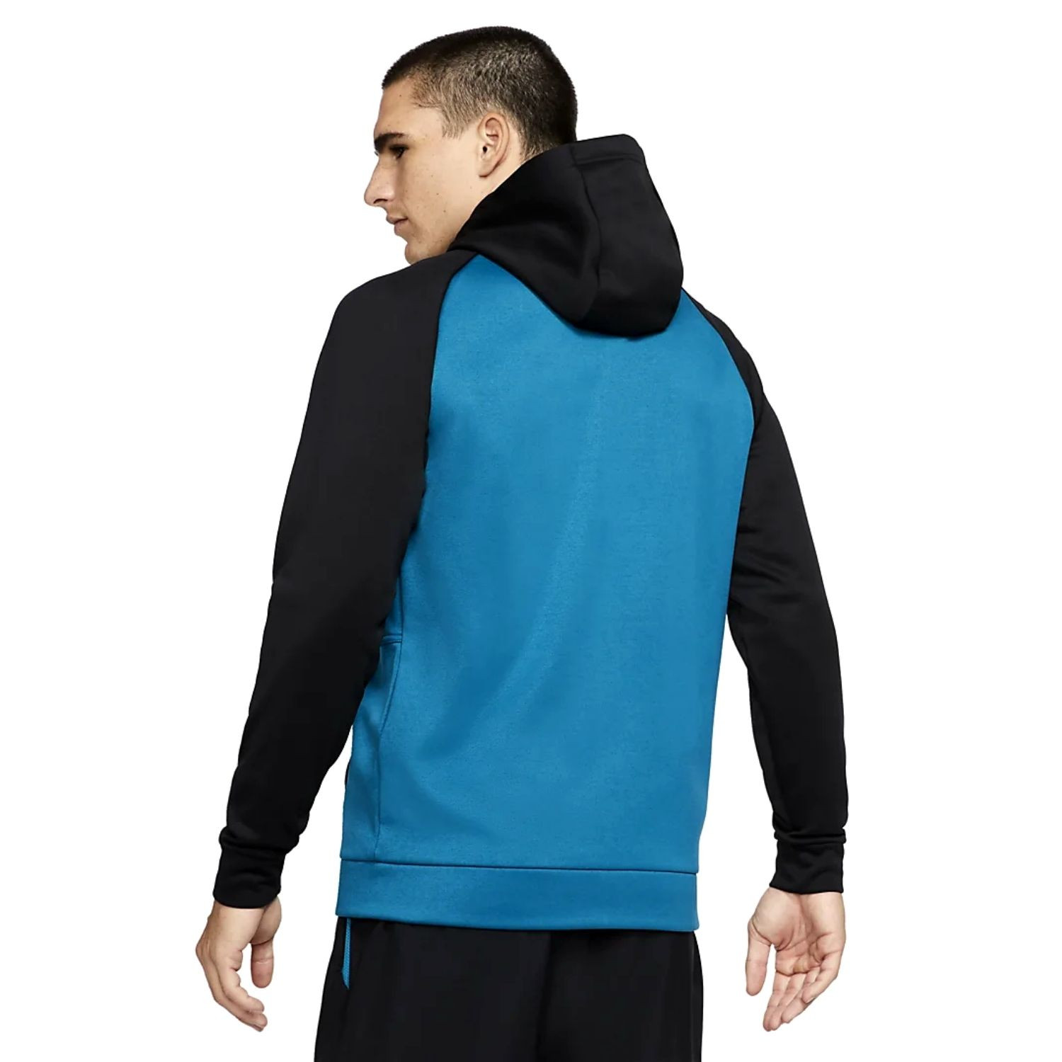 Mikina Nike Therma Men's Full-Zip Tra Blue - Mikiny s kapucňou - 2