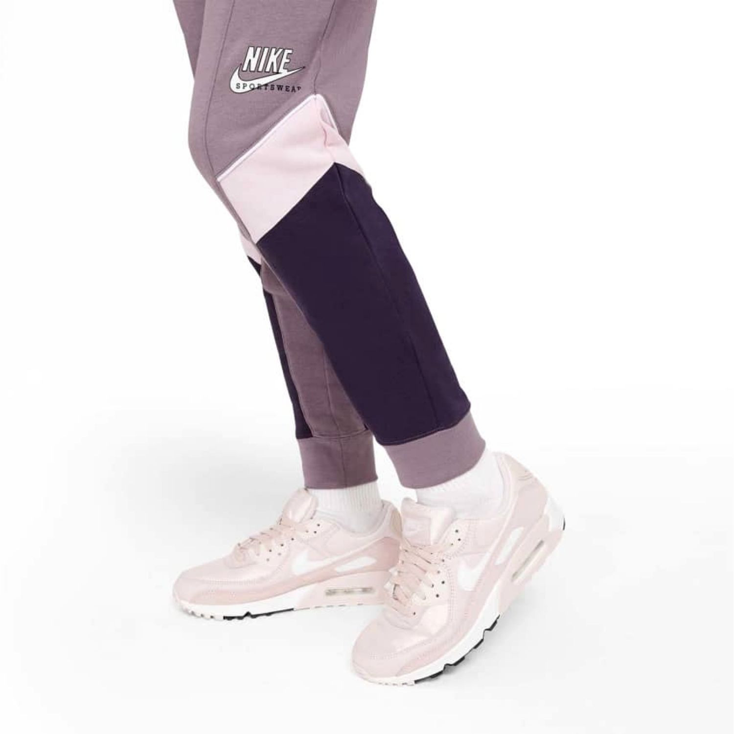 Tepláky NIKE Sportswear Heritage Women Purple - Tepláky - 3