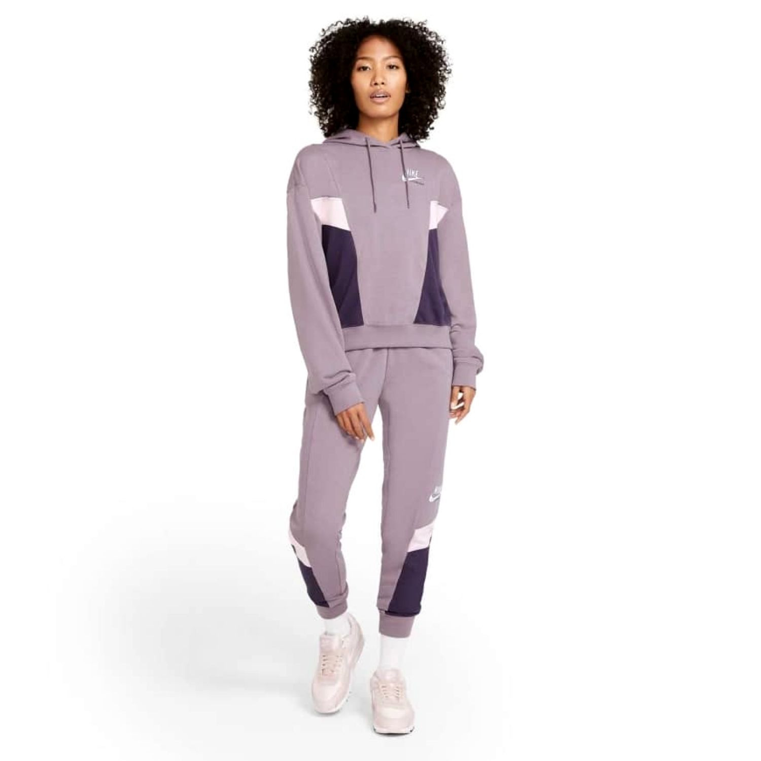 Tepláky NIKE Sportswear Heritage Women Purple - Tepláky - 5
