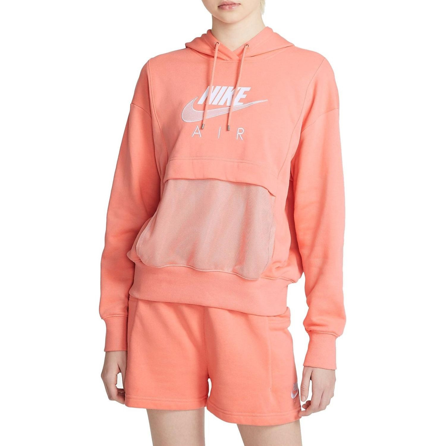Mikina NIKE Air Women's Hoodie Orange - Mikiny s kapucňou - 1