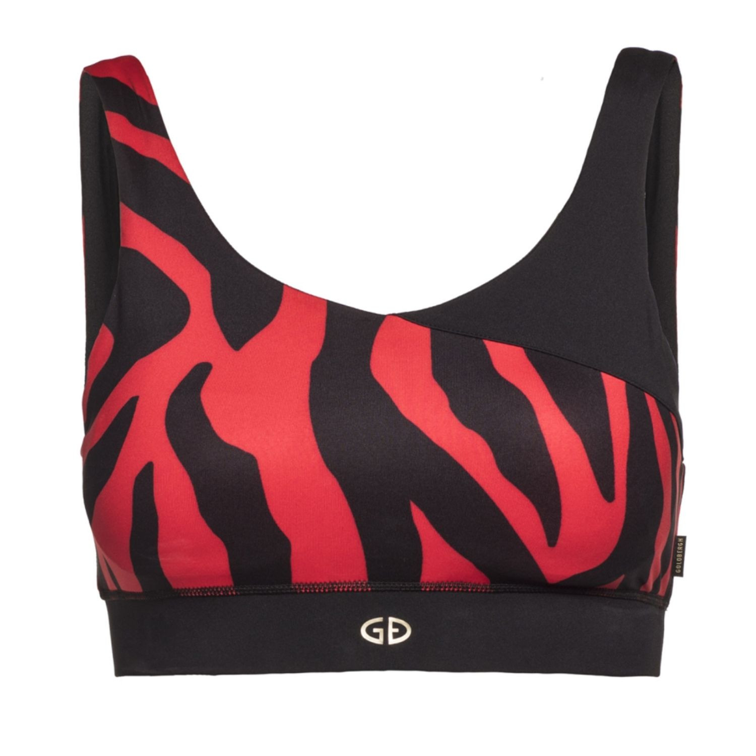 Športová podprsenka GOLDBERGH Tessy Tiger Red - Športové podprsenky - 2