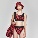 Športová podprsenka GOLDBERGH Tessy Tiger Red