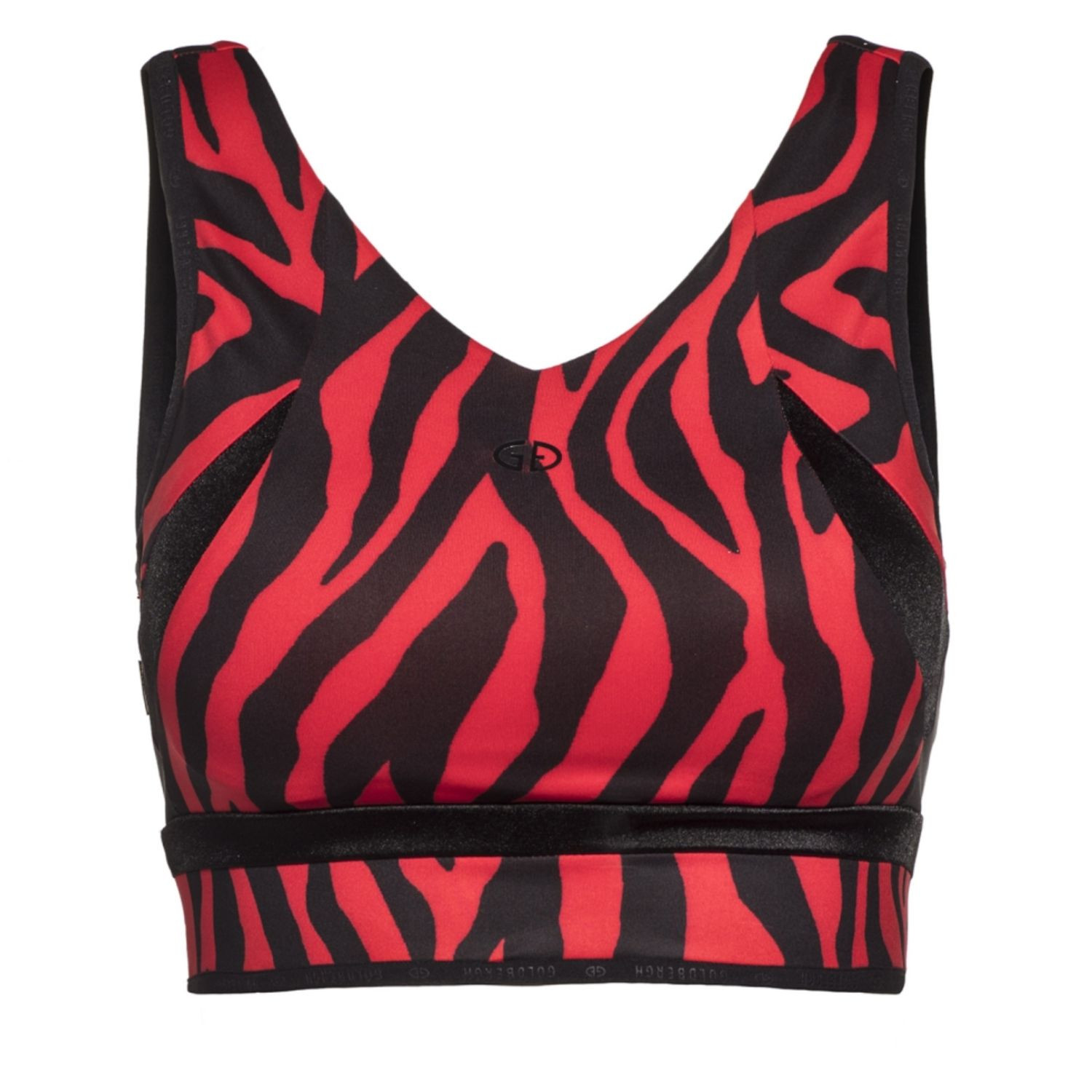 Športová podprsenka GOLDBERGH Talia Tiger Red - Športové podprsenky - 2