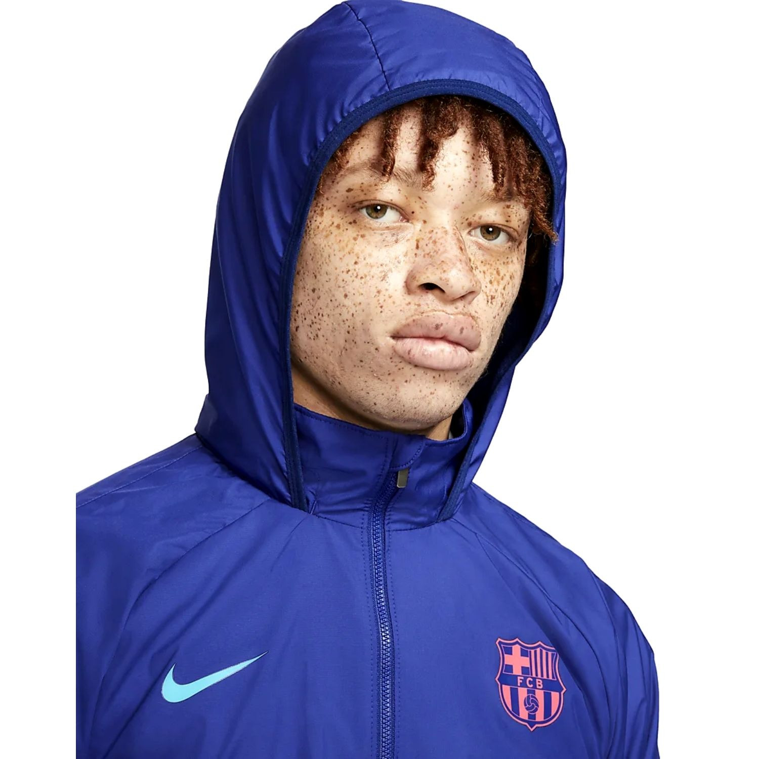 Bunda NIKE F.C. Barcelona Graphic Football Blue - Bundy & Vesty - 2
