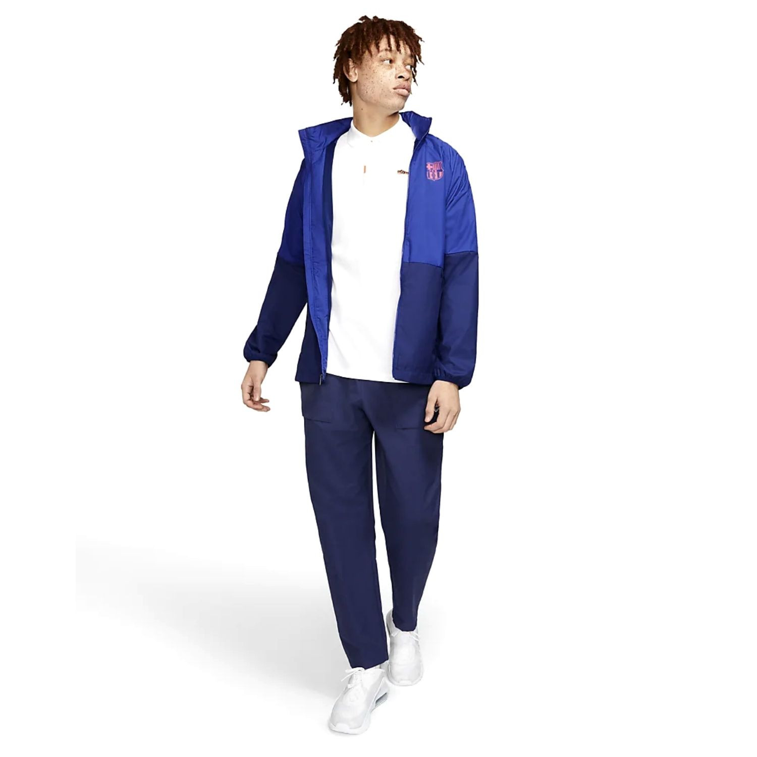 Bunda NIKE F.C. Barcelona Graphic Football Blue - Bundy & Vesty - 5