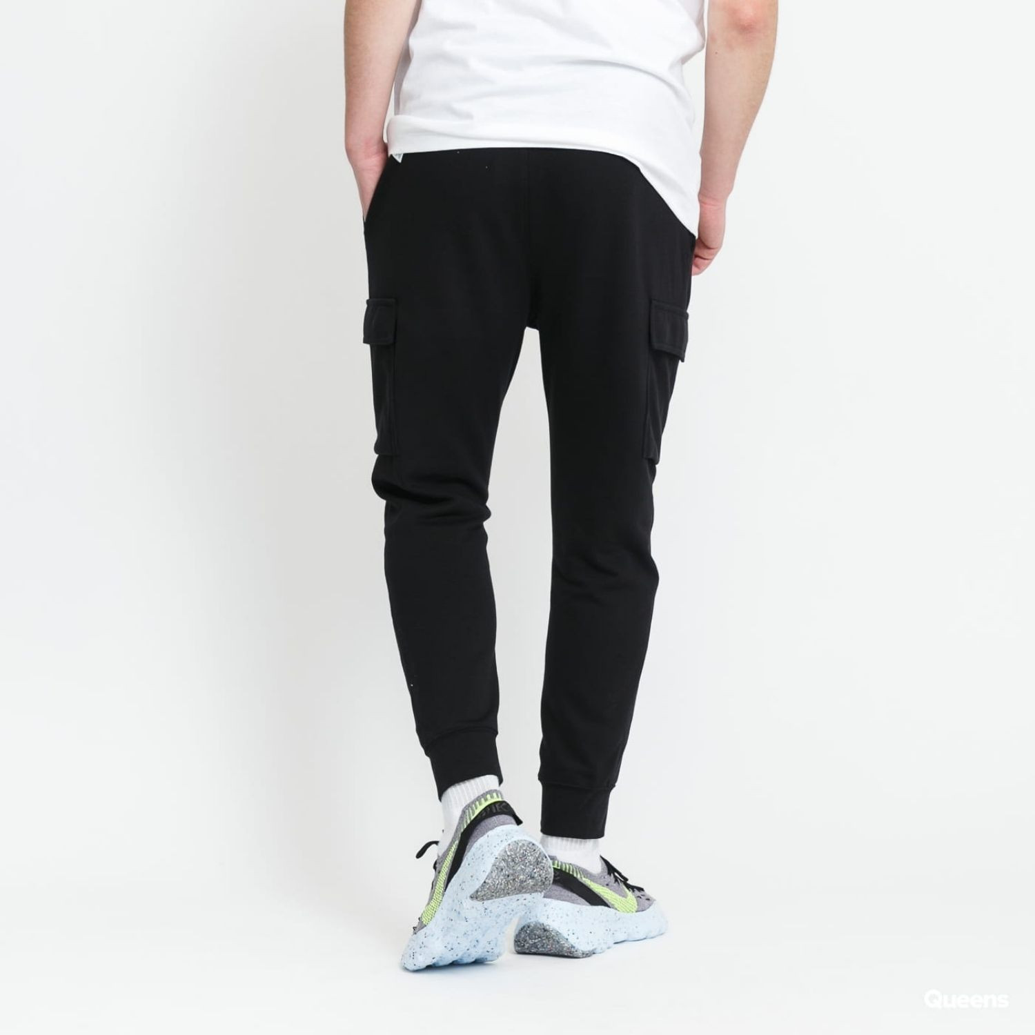 Tepláky NIKE Sportswear Club French Te Black - Tepláky - 2
