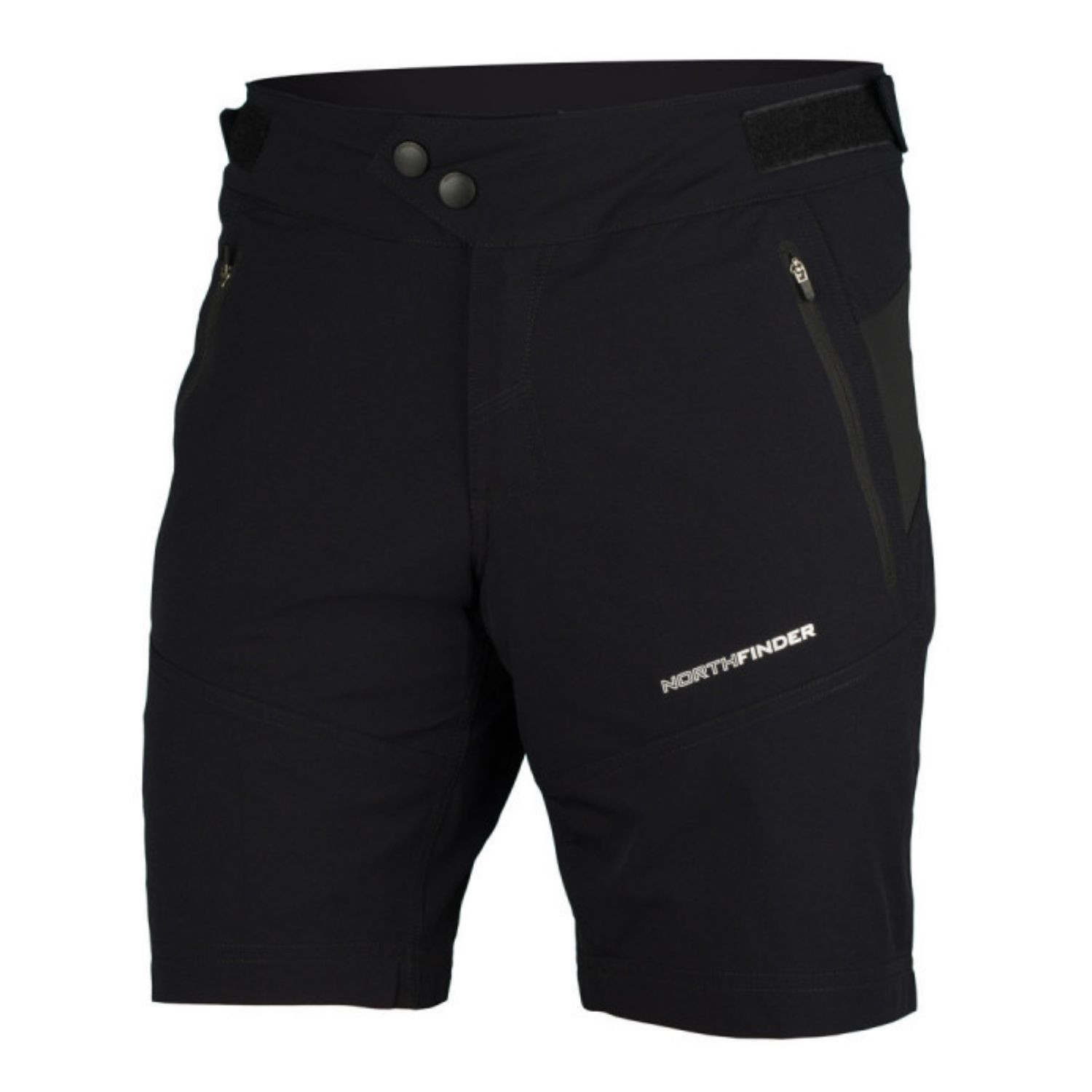 Kraťasy NORTHFINDER Ramdhy Black - Cyklo oblečenie - 3