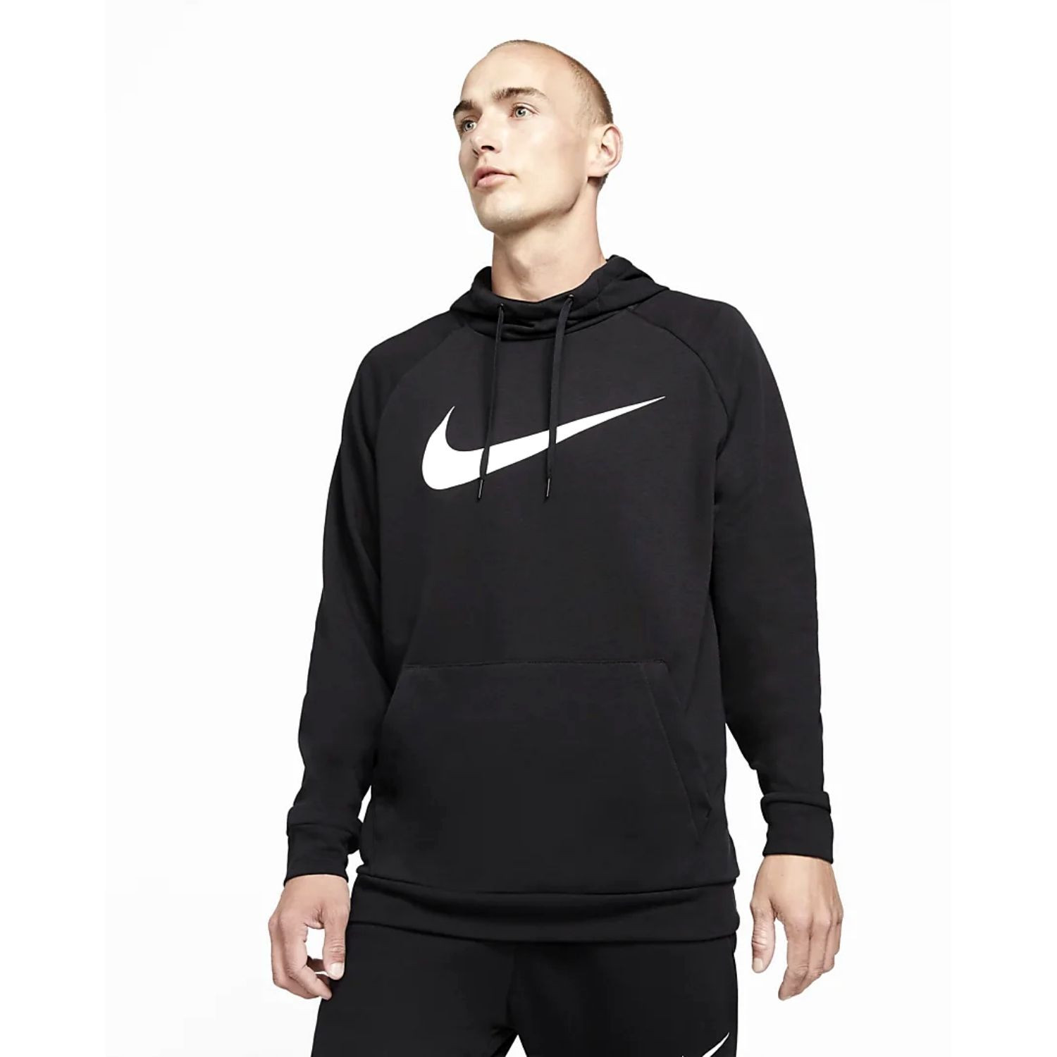 Mikina NIKE Dri-FIT Men's Pullover Tr Black - Mikiny s kapucňou - 1