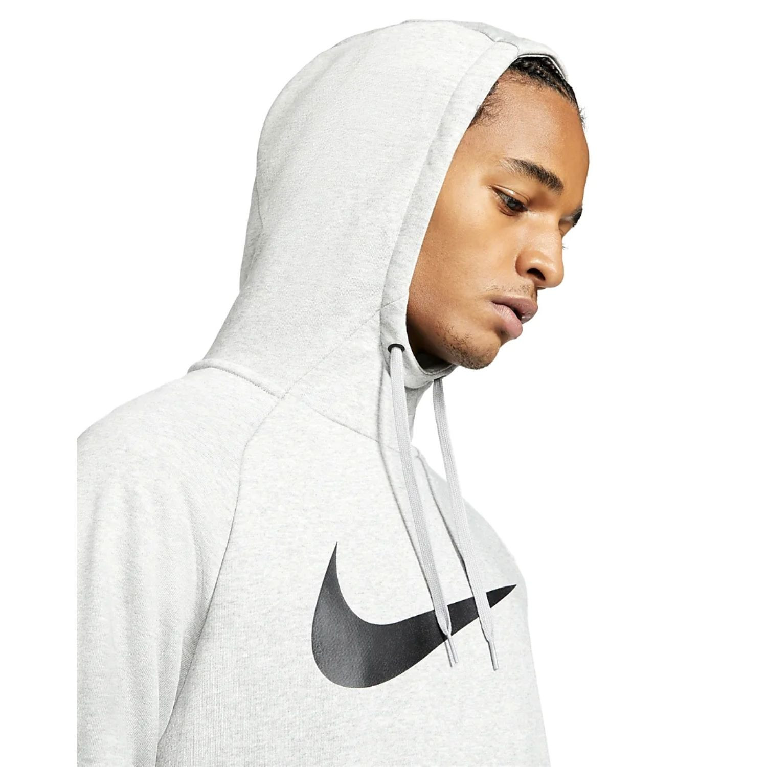 Mikina NIKE Dri-FIT Men's Pullover Tr Grey - Mikiny s kapucňou - 3