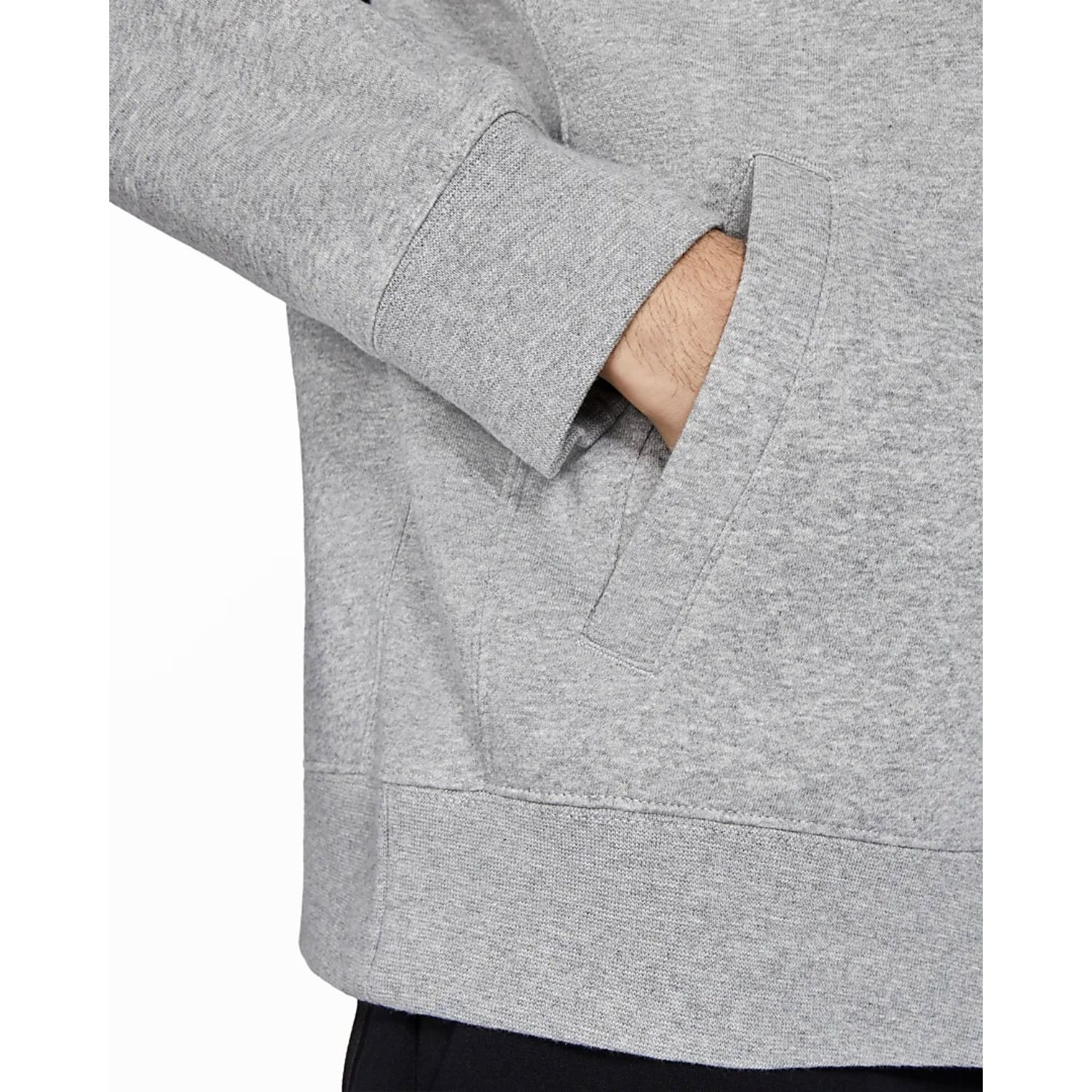 Mikina NIKE Sportswear Club Fleece Grey - Mikiny bez kapucne - 3