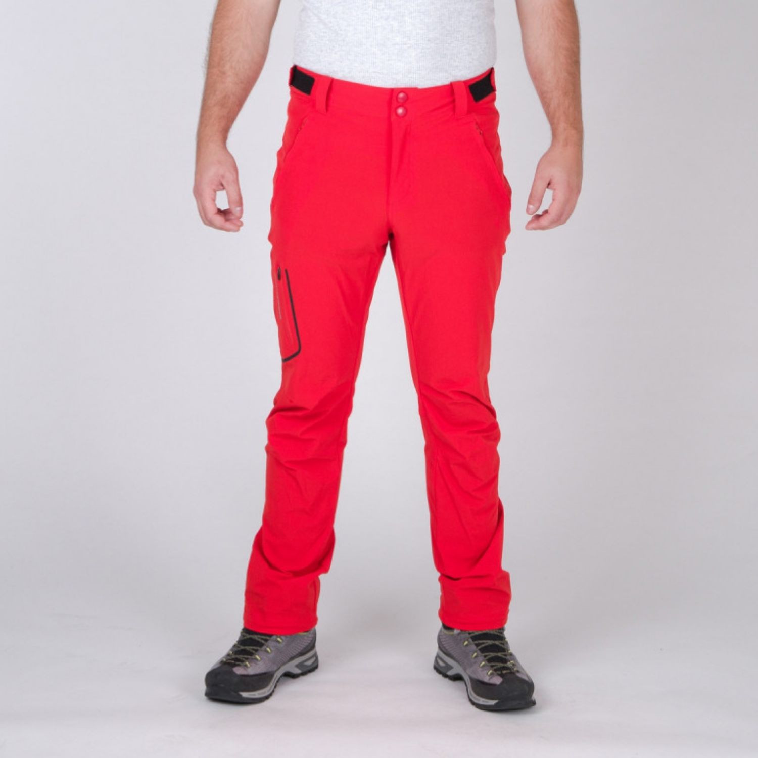 Nohavice NORTHFINDER Kemet Red - Turistické nohavice - 2