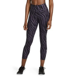 Legíny NIKE One Icon Clash 7/8 Printed Purple