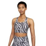Športová podprsenka NIKE Dri-FIT Swoosh Icon Clash Black