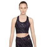 Športová podprsenka NIKE Dri-FIT Swoosh Icon Clash Purple