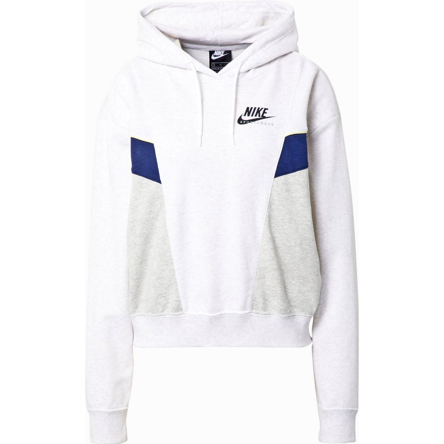 Mikina NIKE Sportswear Heritage W Grey - Mikiny s kapucňou - 5