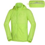 Pánska vodotesná zbaliteľná outdoorová bunda NORTHFINDER Northkit Zelená