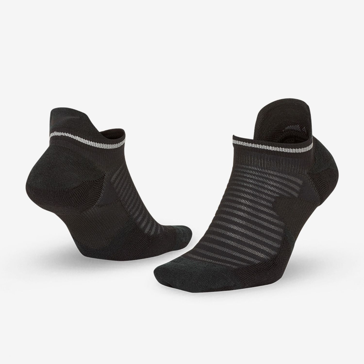 Ponožky NIKE Spark Cushioned No-Show R Black - Ponožky - nízke - 3