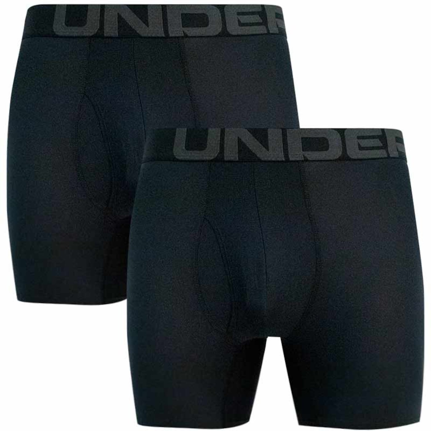 Boxerky UNDER ARMOUR Tech 6in 2 Pack Black - Spodná bielizeň - 1