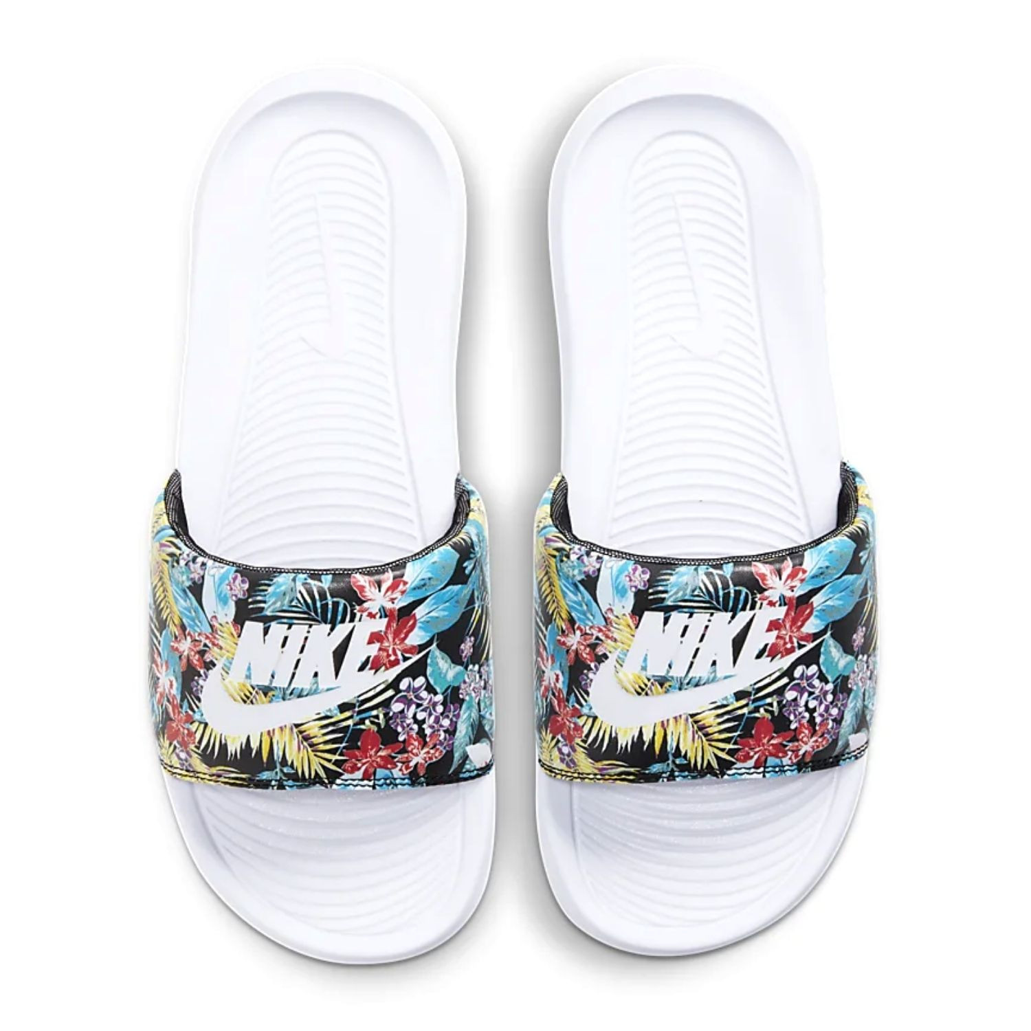 Šľapky NIKE Victori One Women's Print White - Šľapky a sandále - 3