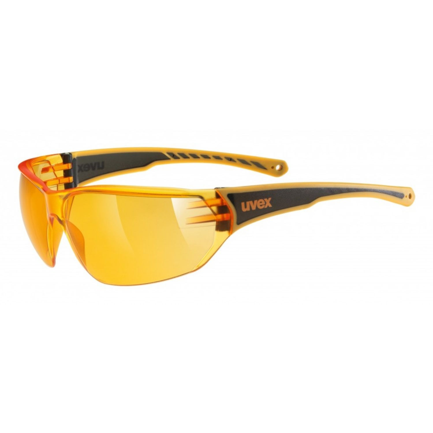 Športové okuliare UVEX Sportstyle 204 Black/Orange - Cyklistické okuliare - 1