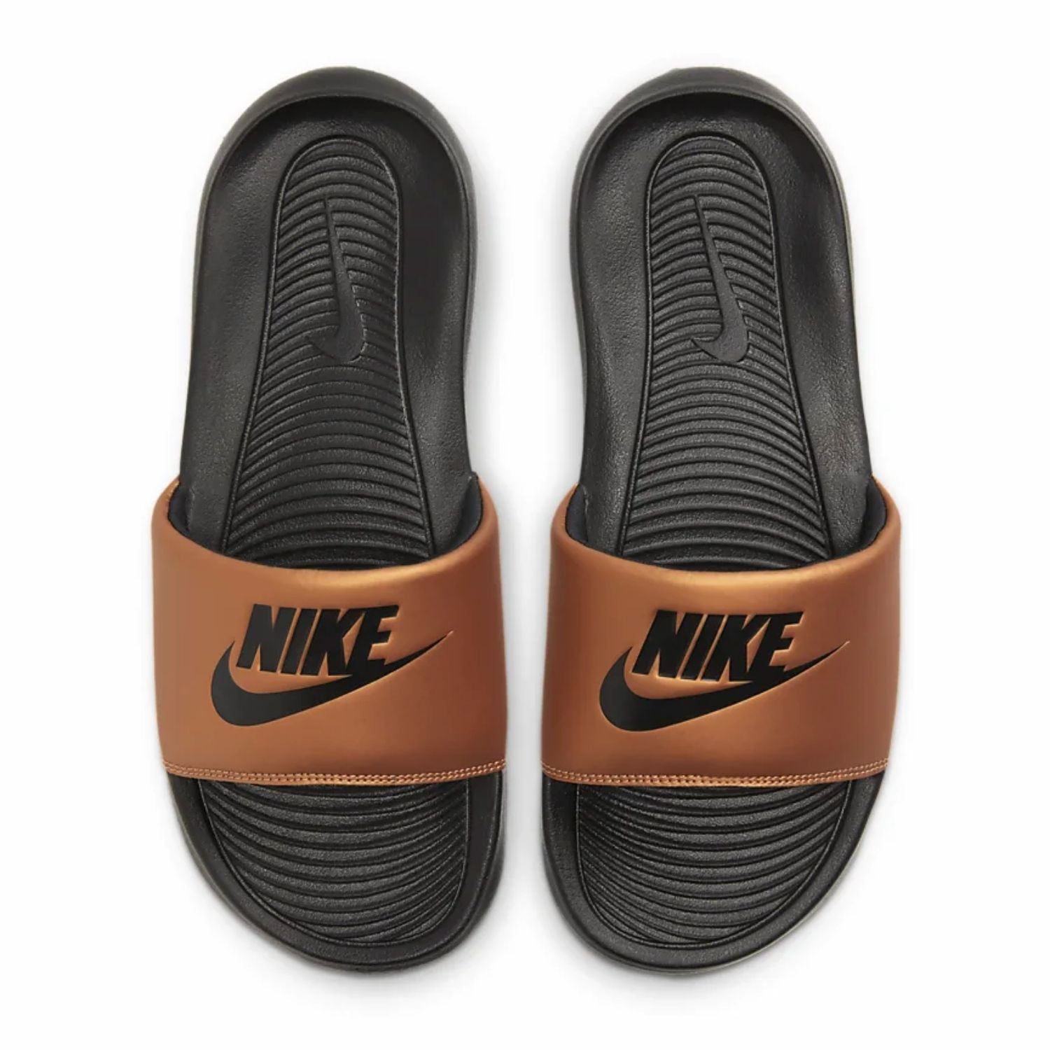 Šľapky NIKE Victori One Women's Slide Gold - Šľapky a sandále - 3