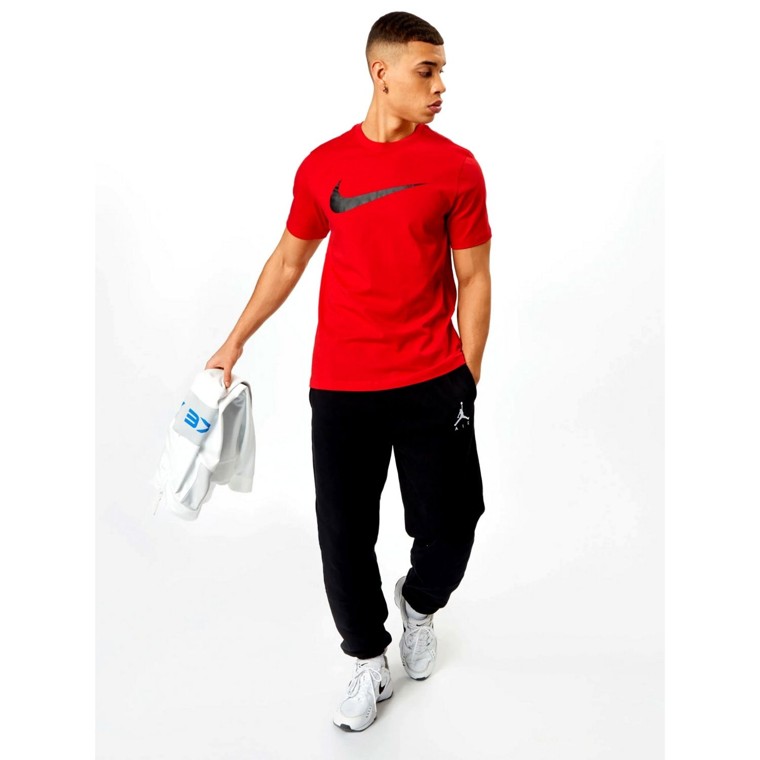 Tričko NIKE Sportswear Swoosh Men's T Red - NIKE - 4
