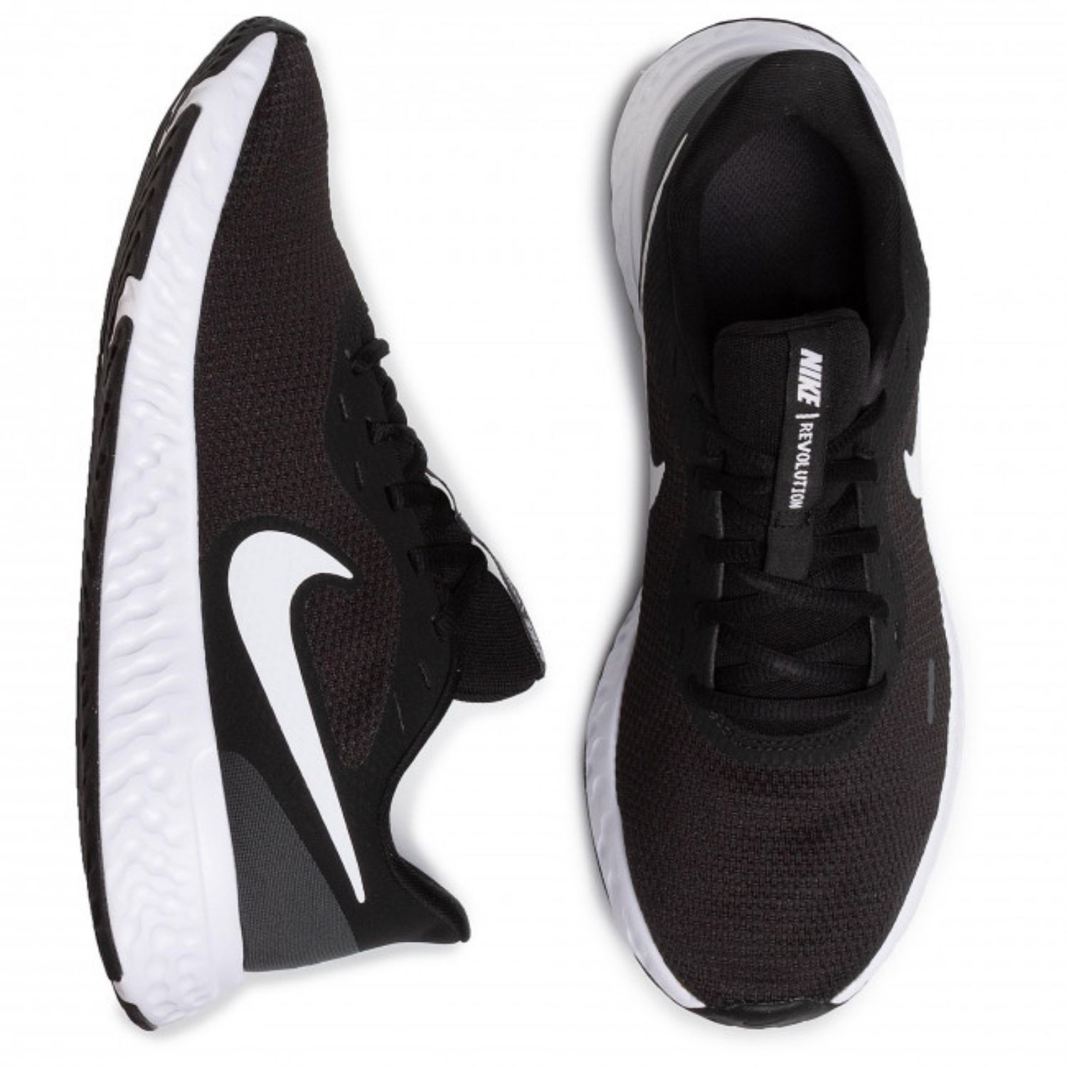 Tenisky NIKE Revolution 5 Black/White - Športová obuv - 3