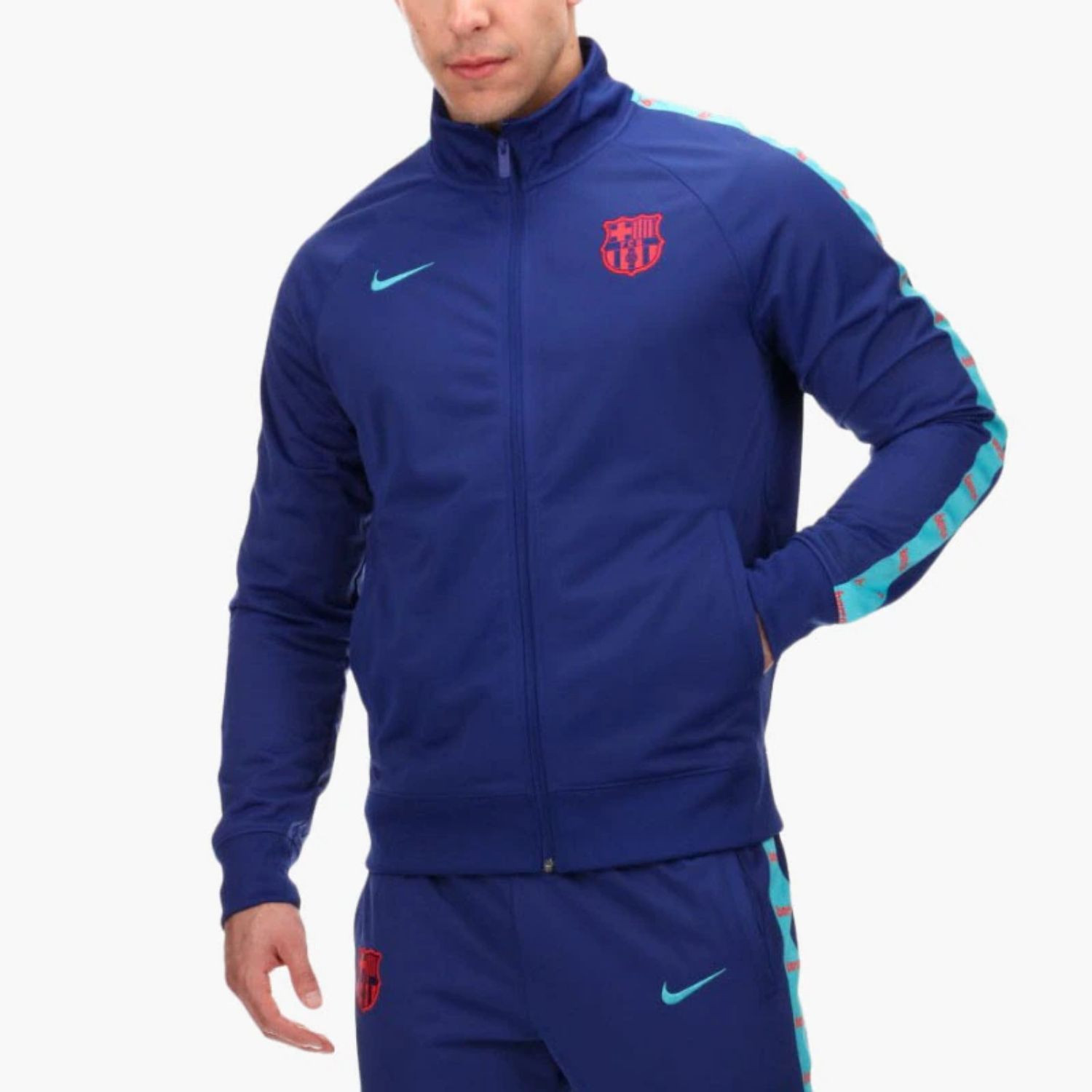 Tepláková súprava NIKE F.C. Barcelona JDI Blue - Teplákové súpravy - 3