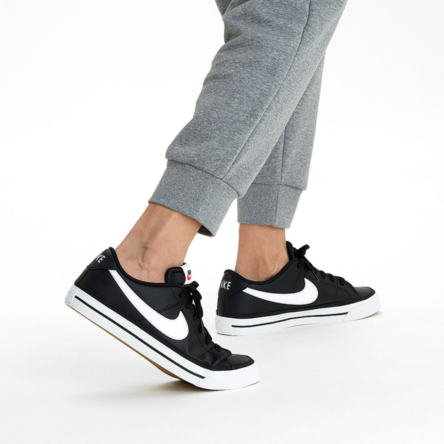Obuv NIKE Court Legacy Men's Shoe Black - Športová obuv - 4