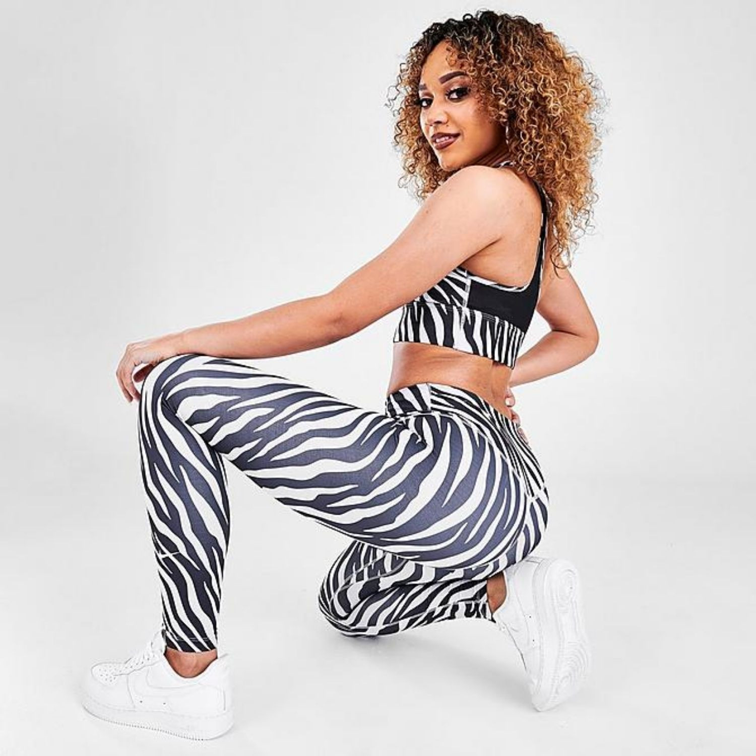 Komplet NIKE Dri-FIT Icon Clash Black/White - Športové podprsenky - 1