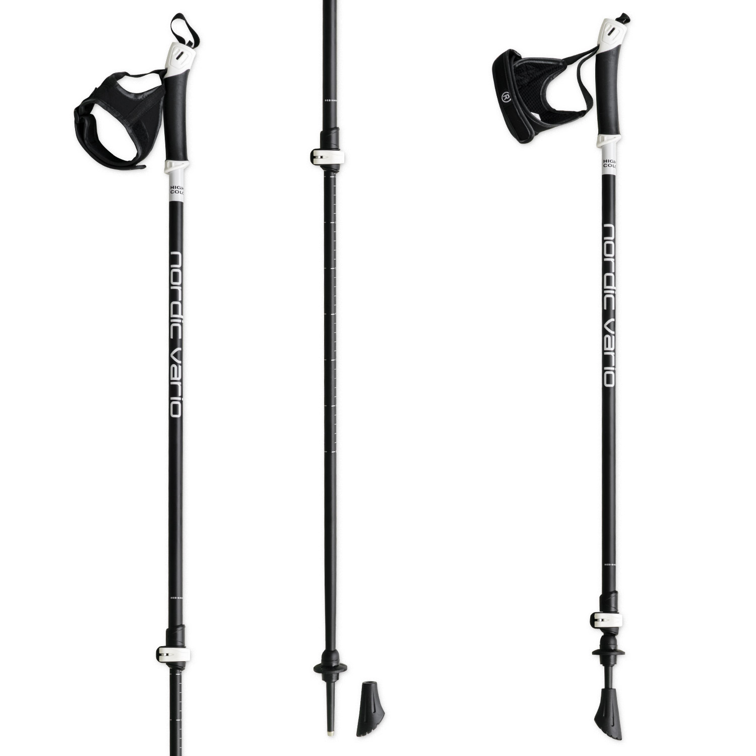 Nordic walking palice HIGH COLORADO Nordic Vario 105-135 cm - Trekingové palice - 1