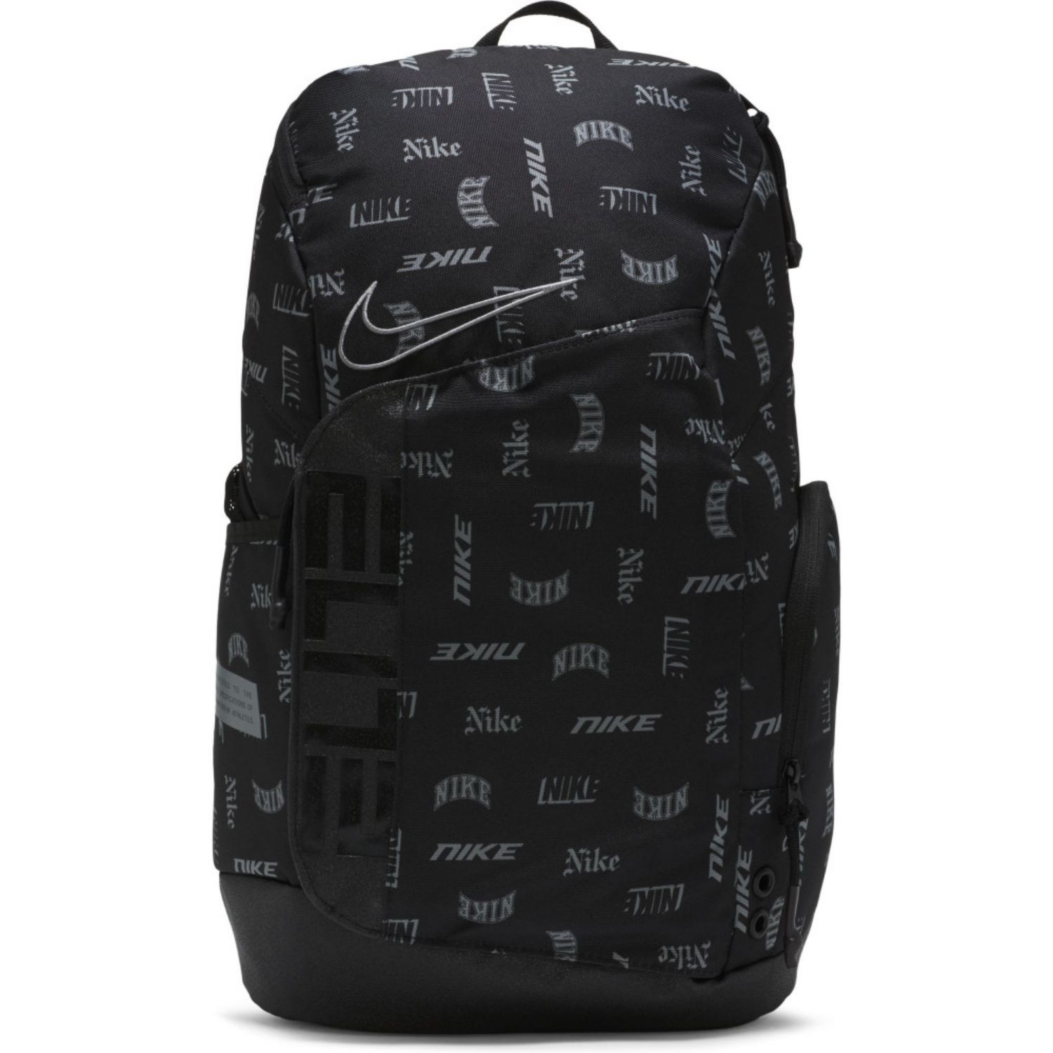 Batoh NIKE Hoops Elite Printed Basketball Backpack Black - Batohy - 1