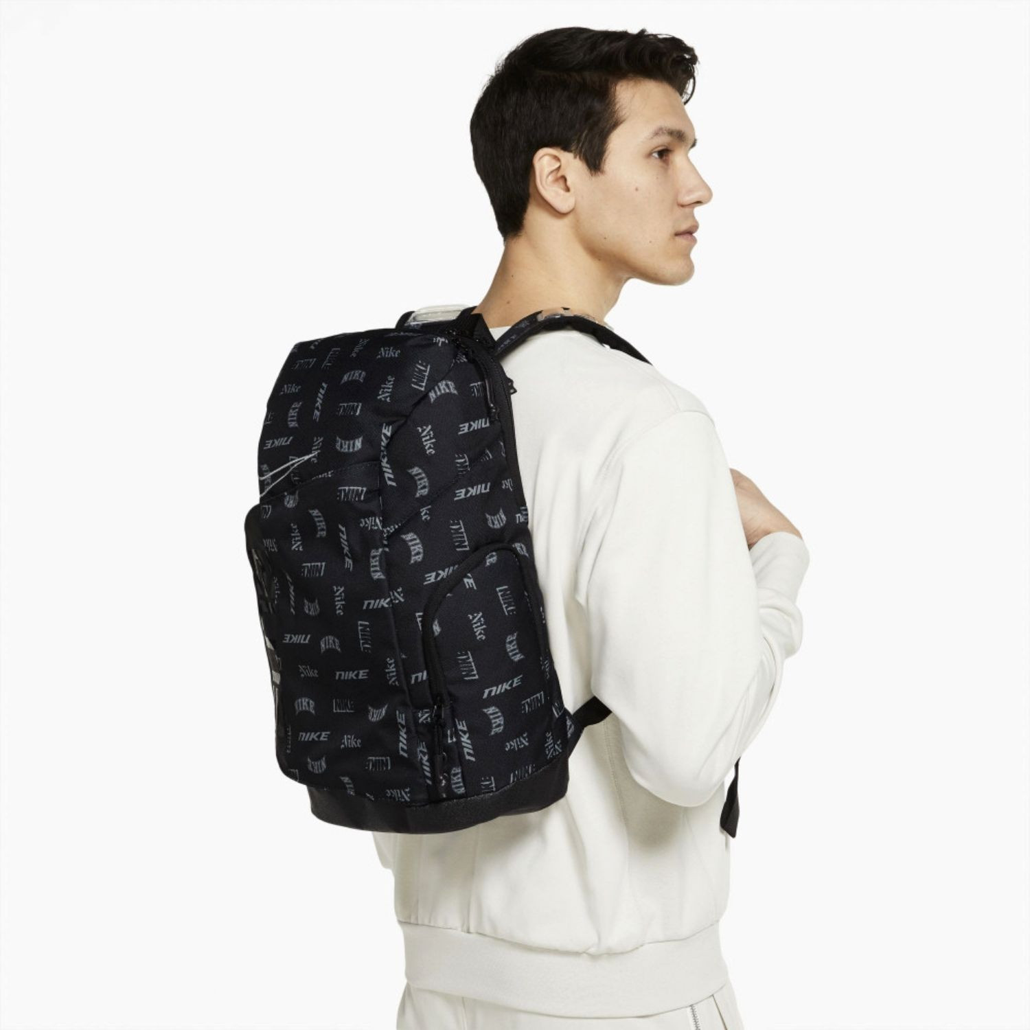 Batoh NIKE Hoops Elite Printed Basketball Backpack Black - Batohy - 3