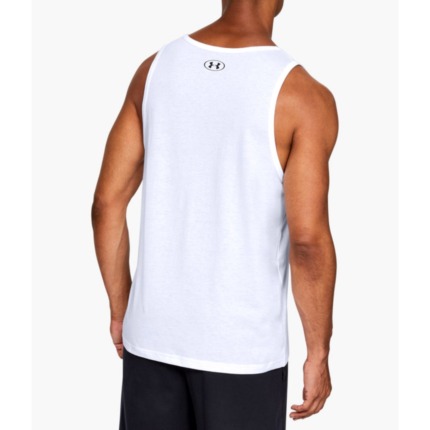 Tielko UNDER ARMOUR UA Sportstyle Logo Tank White - OBLEČENIE - 3