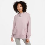Mikina NIKE Sportswear Swoosh Women's French Terry Pink