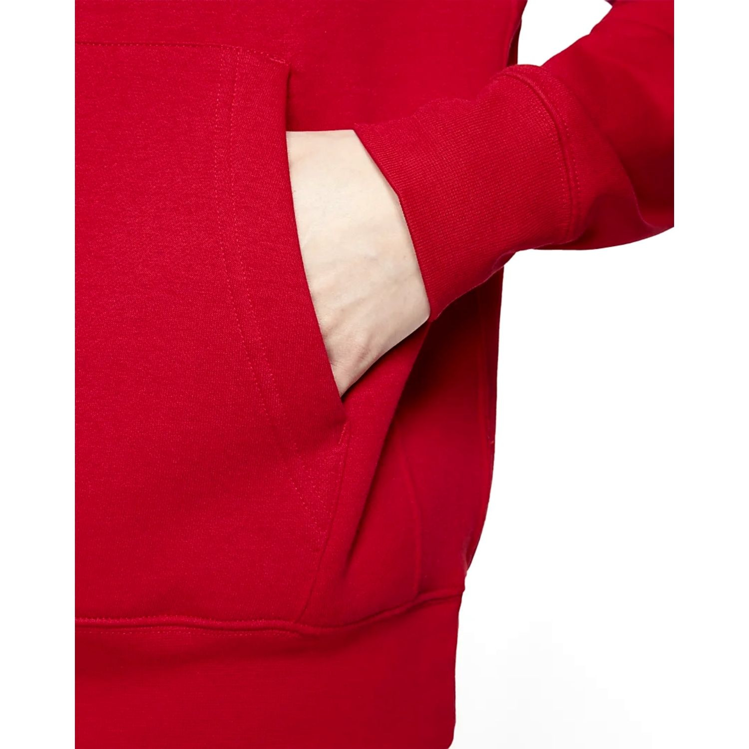 Mikina NIKE M NSW Club Hoodie PO BB GX Red - Mikiny s kapucňou - 4