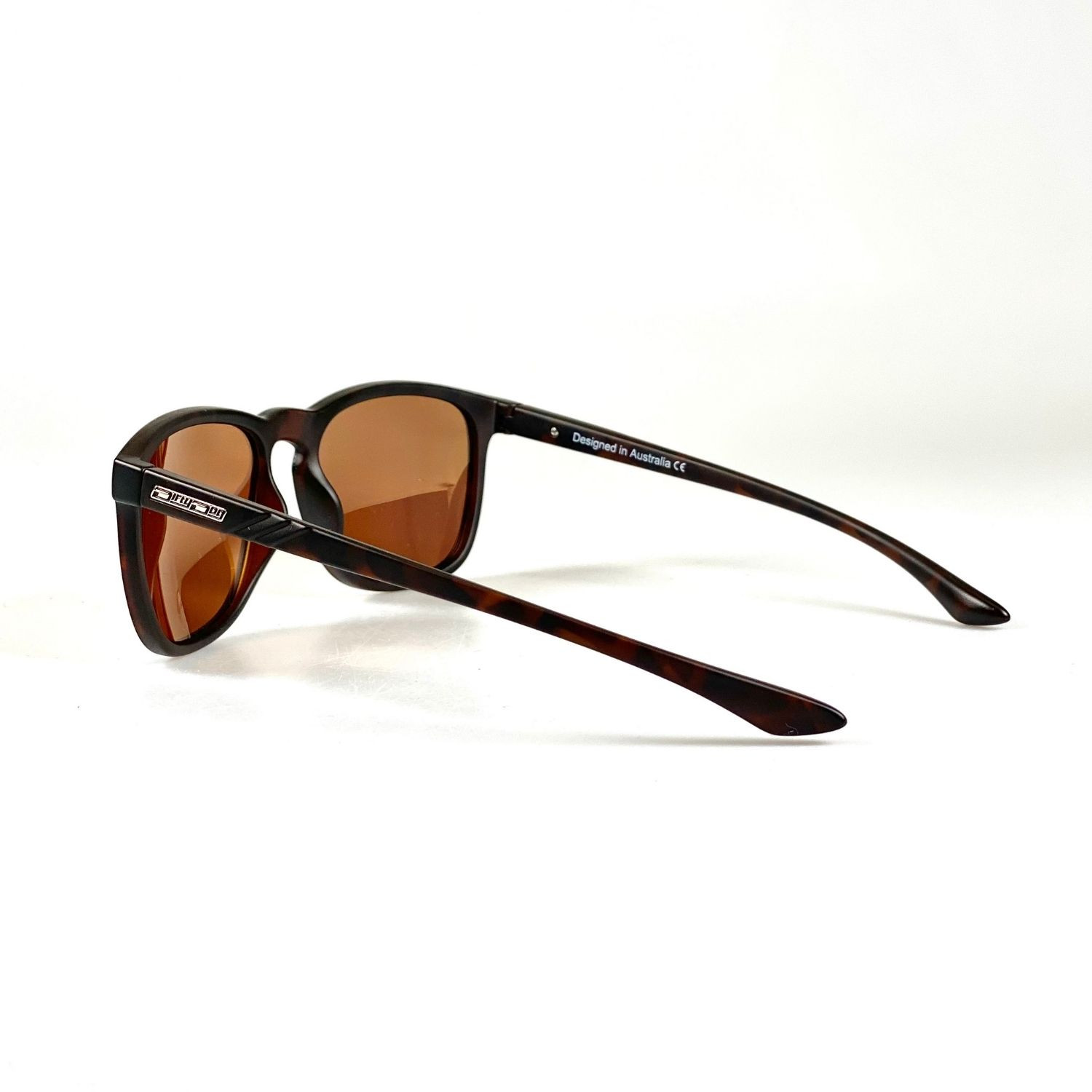 Slnečné okuliare DIRTY DOG Shadow Satin Tort Brown/Gold Mirror Polarised - Slnečné okuliare - 5