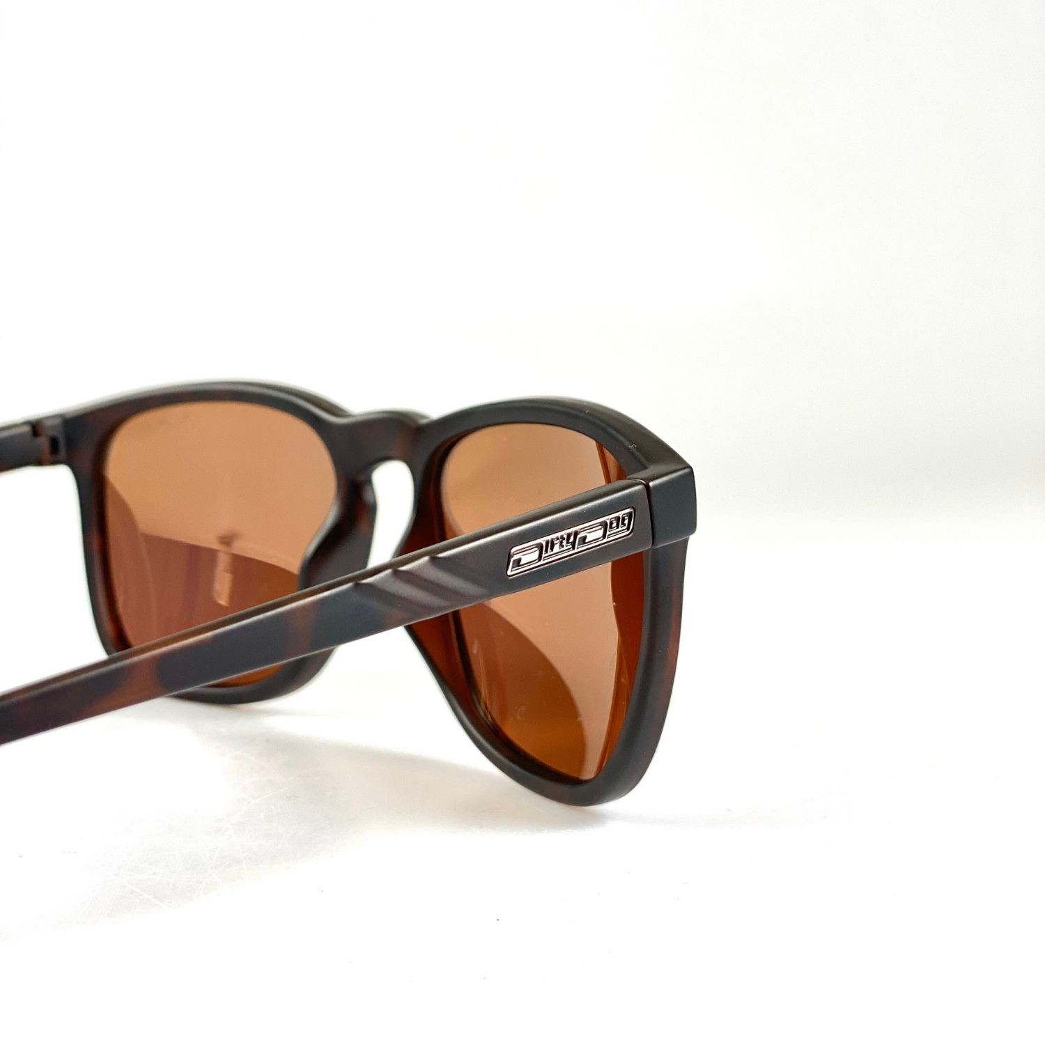 Slnečné okuliare DIRTY DOG Shadow Satin Tort Brown/Gold Mirror Polarised - Slnečné okuliare - 2